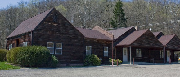 A side view of the CPOP - Capstone Commercial Office Park in Athens Ohio