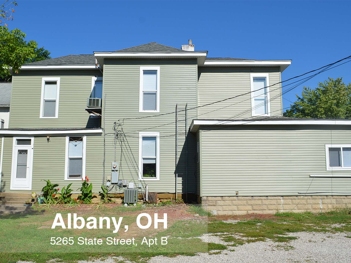 5265 State, Apt B - Albany - CAPSTONE Properties - Athens Ohio